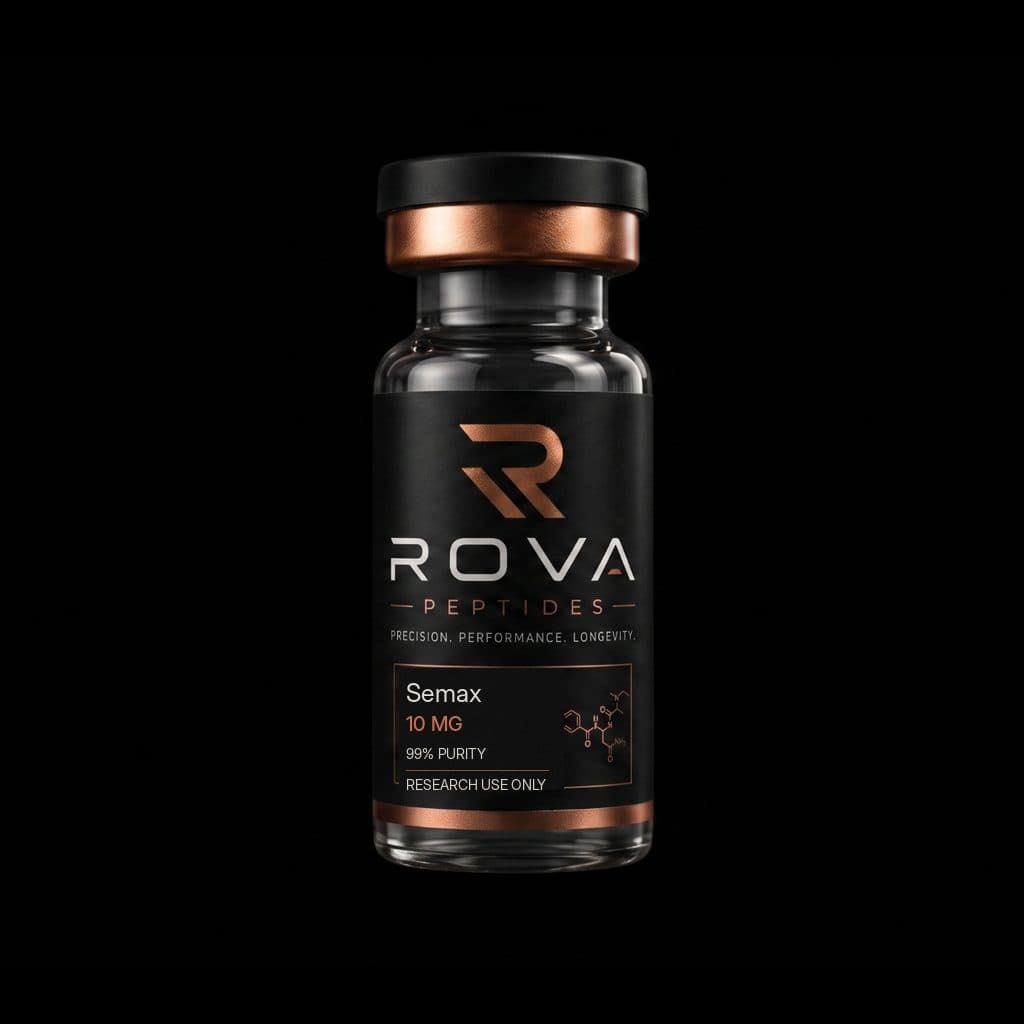 Semax (ACTH(4–10) Fragment Analog) research peptide — 10 mg, 99% purity, batch RV-SMX-2344